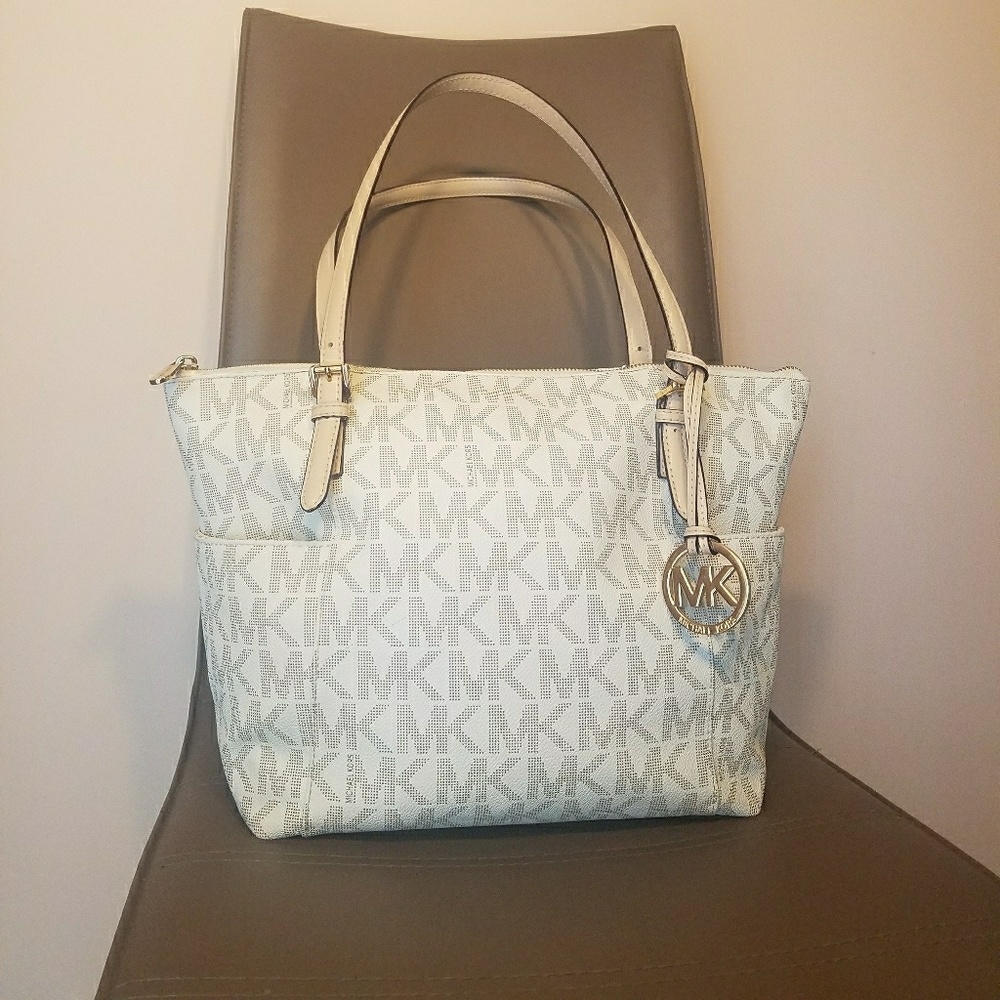 Jet set logo Michael kors handbag